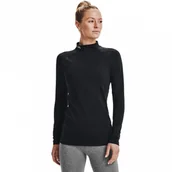 Koszulki i topy damskie - Damski longsleeve treningowy Under Armour UA CG Authentics Mockneck - czarny - miniaturka - grafika 1