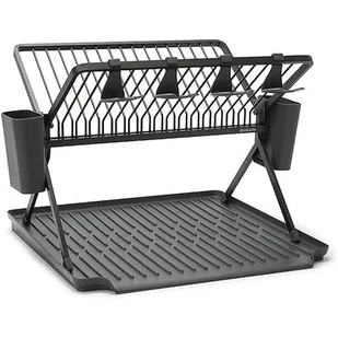 Brabantia Suszarka do naczyń duża antracytowa składana 139482 - Suszarki do naczyń - miniaturka - grafika 1
