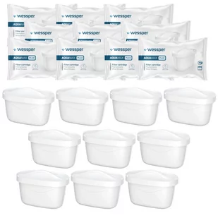 Wessper AquaMax Plus Wkład filtrujący do dzbanka 10 sztuk - Wkłady filtrujące - miniaturka - grafika 1