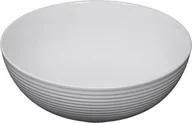 Umywalki - Umywalka ceramiczna STRIPES biała - miniaturka - grafika 1