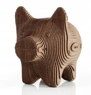 DREWNIANE PUZZLE 3D ŚWINKA SKARBONKA ZESTAW DO ZŁOŻENIA DIY - Puzzle - miniaturka - grafika 1