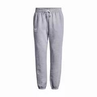Spodnie sportowe damskie - Damskie spodnie dresowe Under Armour Essential Fleece Joggers Rozmiar: XS / Kolor: jasnoszary - miniaturka - grafika 1