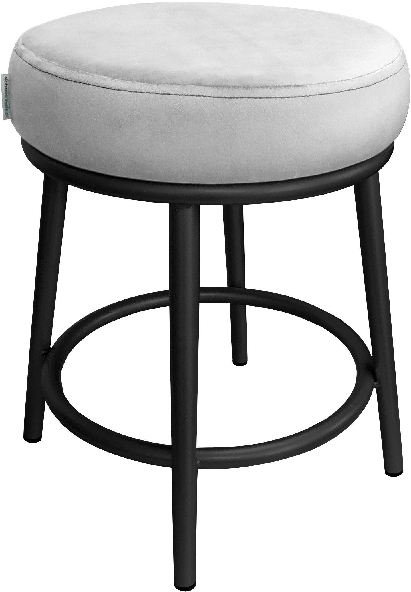 Taboret Ben noga metalowa czarna MG39