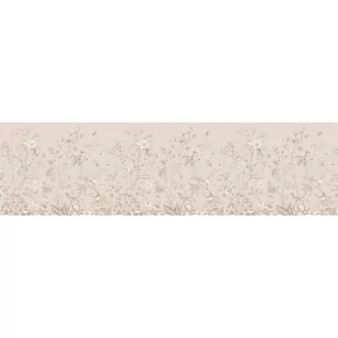Dekoracyjny pas samoprzylepny Old graphic florals, 500 x 13,8 cm - Okleiny - miniaturka - grafika 1