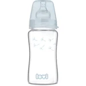 Butelki dla niemowląt - Lovi szklana butelka 250ml Diamond Glass Botanic - miniaturka - grafika 1