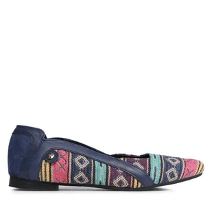 Baleriny Maciejka 05917-17/00-1 Granatowy - Baleriny - miniaturka - grafika 1