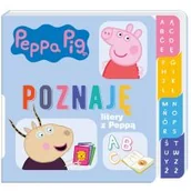 Książki edukacyjne - Poznaję litery z Peppą. Peppa Pig - miniaturka - grafika 1