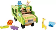 Sortery dla dzieci - Small Foot Design autko z sorterem Safari - miniaturka - grafika 1