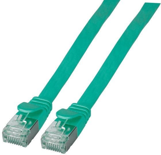 EFB Elektronik K5545GN.1,5 kabel sieciowy Zielony 1,5 m Cat6a U/FTP STP