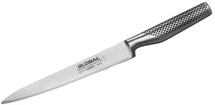 Global europejski Nóż pojedynczy do porcjowania GF-37 22 cm - Noże kuchenne - miniaturka - grafika 1
