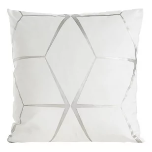 Poszewka 45 x 45 Eurofirany Velvet Blink28 Biały - Poszewki na poduszki - miniaturka - grafika 1