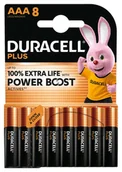 Baterie i akcesoria - Duracell Plus Jednorazowa bateria AAA Alkaliczny - miniaturka - grafika 1