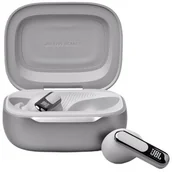 Słuchawki - JBL Live Beam 3 Srebrny - miniaturka - grafika 1