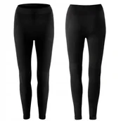 Spodnie narciarskie - Spodnie termoaktywne damskie leginsy bielizna termiczna getry bezszwowe 2XL - miniaturka - grafika 1