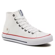 Trampki damskie - Big Star Trampki DD274332 White - miniaturka - grafika 1