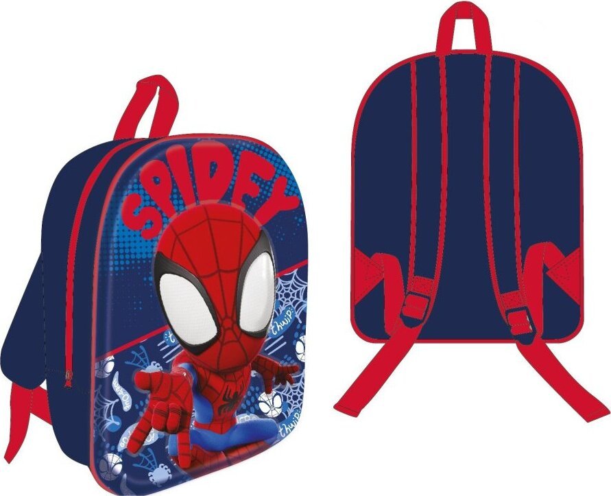 Plecak 3D Spiderman dla dzieci Marvel tornister dla chłopców z motywem komiksowym