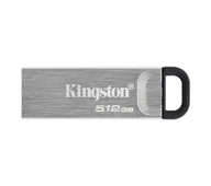 Pendrive - Kingston DataTraveler Kyson 512GB USB 3.2 Srebrny - miniaturka - grafika 1