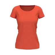 Koszulki sportowe damskie - Koszulka Damska Claire Crew Neck Relaxed Fit T-shirt - miniaturka - grafika 1