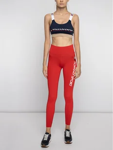 Tommy Sport Biustonosz top S10S100199 Granatowy - Koszulki sportowe damskie - miniaturka - grafika 1