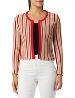 Swetry damskie - nascita Kardigan damski 11026972-NA03, czerwony wielokolorowy, XS, czerwony, wielokolorowy., XS - miniaturka - grafika 1