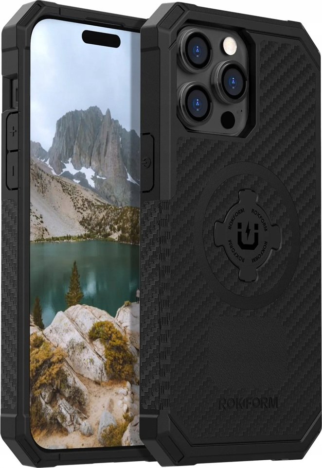 Etui ochronne Rokform do iPhone 14 Pro Max Czarne Etui Pokrowiec Etui na telefon komórkowy
