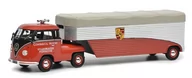 Samochody i pojazdy dla dzieci - Schuco Vw T1 Renntransporter Continental M 1:64 452001000 - miniaturka - grafika 1