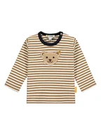 Kaftaniki dla niemowląt - Steiff Koszulka w kolorze jasnobrązowym - miniaturka - grafika 1