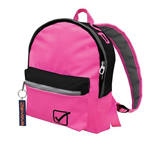 Givova University plecak szkolny unisex wielokolorowa Fuxia/czarny Rozmiar uniwersalny