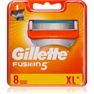 Maszynki do golenia i wkłady - Gillette Fusion Ostrza wymienne do maszynki do golenia 8 sztuk - miniaturka - grafika 1