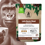 Kawa - Kawa Latte Master Blend ziarnista 1 kg arabika świeżo palona - miniaturka - grafika 1