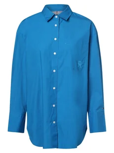 Tommy Hilfiger - Bluzka damska, niebieski - Koszule damskie - miniaturka - grafika 1