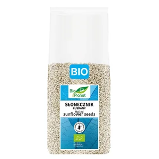 Słonecznik łuskany bezglutenowy BIO 800 g - Bio Planet - Zdrowa żywność - miniaturka - grafika 1
