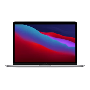 MacBook Pro 13 z Procesorem Apple M1 - 8-core CPU + 8-core GPU / 16GB RAM / 2TB SSD / 2 x Thunderbolt / klawiatura US / Space Gray (gwiezdna szarość) 2020 - Laptopy - miniaturka - grafika 1