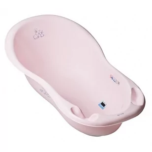 Tega Baby TEGA Wanienka 102cm KRÓLICZKI KR-005 z odpływem różowa 44005 - Wanienki dla dzieci - miniaturka - grafika 1