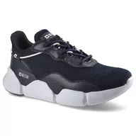 Sneakersy męskie - Granatowe Sneakersy Big Star Męskie Wygodne Buty - miniaturka - grafika 1