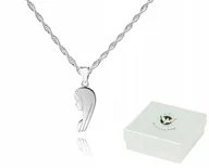 Biżuteria dla dzieci - CHRZEST ŚW. Srebrny łańcuszek 45 cm MEDALIK LM54X - miniaturka - grafika 1