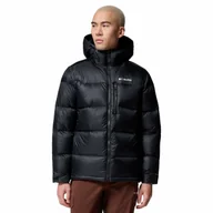 Kurtki męskie - Męska kurtka puchowa Columbia Cloudview Down Hooded Jacket black - S - miniaturka - grafika 1