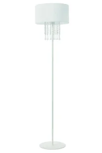 Podłogowa lampa stojąca w stylu glamour W477-Nala - biały - Lampy stojące - miniaturka - grafika 1