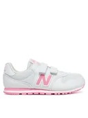 Buty dla dziewczynek - New Balance Sneakersy PV500QP1 Szary - miniaturka - grafika 1