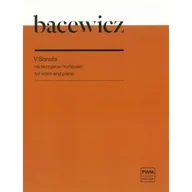 Podręczniki dla szkół zawodowych - Bacewicz V Sonata na skrzypce i fortepian - miniaturka - grafika 1