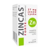 Witaminy i minerały - Farmapol Zincas forte x 50 tabl |  OD 199 PLN! - miniaturka - grafika 1