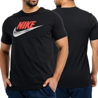 Koszulki męskie - Nike t-shirt koszulka męska sportowa czarna DZ5171-010 2XL - miniaturka - grafika 1