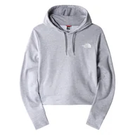 Bluzy damskie - Damska Bluza THE NORTH FACE W CLASSIC PULLOVER HOODIE NF0A7X2WDYX1 – Szary - miniaturka - grafika 1