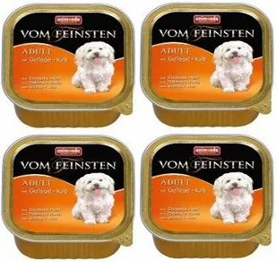 Animonda Dog Vom Feinsten Adult smak: drób i cielęcina 24 x 150g - Mokra karma dla psów - miniaturka - grafika 1