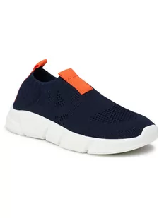 Geox Półbuty J Aril B. A J02DMA 0006K C0820 Granatowy - Buty dla dziewczynek - miniaturka - grafika 1