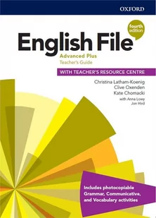 Oxford university press English File. 4th edition. Advanced Plus. Teacher''s Guide + Teacher''s Resource Centre - Książki do nauki języka angielskiego - miniaturka - grafika 3