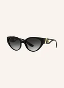 Okulary przeciwsłoneczne - Dolce & Gabbana Okulary Przeciwsłoneczne dg6146 schwarz - DOLCE & GABBANA - miniaturka - grafika 1