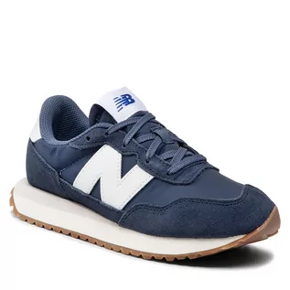 Baleriny - Sneakersy NEW BALANCE - GS237PD  Granatowy - grafika 1