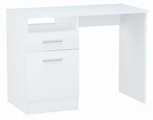 Biurko szafka BODO DSP 100cm BIAŁE regał komoda - Biurka - miniaturka - grafika 1