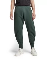 Spodenki męskie - G-STAR RAW Garment Dyed Oversized Sweatpants męskie spodnie dresowe, Ciemnozielony (Laub Gd D22323-d249-d549), XS - miniaturka - grafika 1